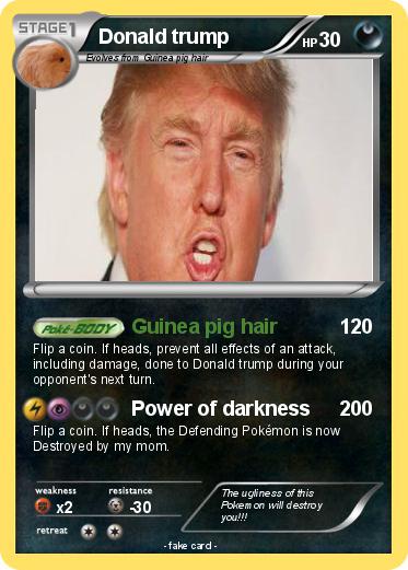 Pokemon Donald trump