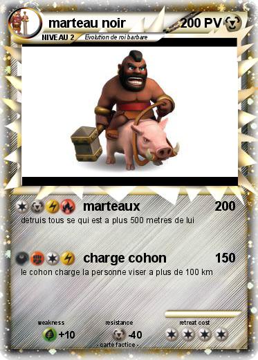 Pokemon marteau noir