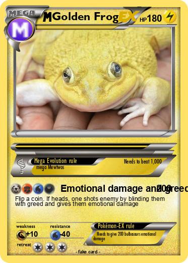 Pokemon Golden Frog