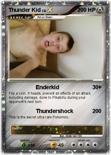 Pokemon Thunder Kid