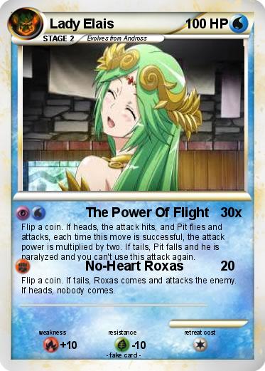 Pokemon Lady Elais