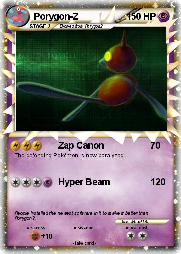 Pokemon Porygon-Z