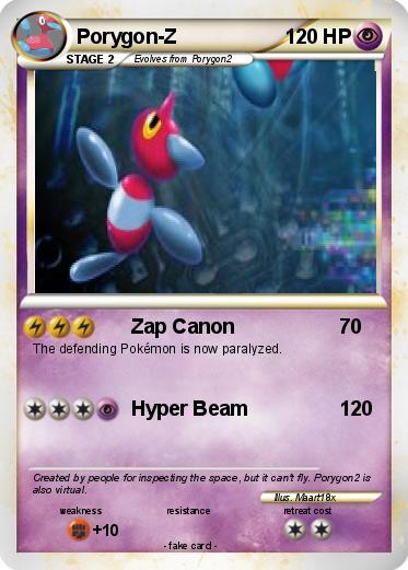 Pokemon Porygon-Z