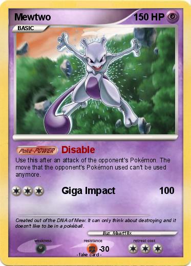 Pokemon Mewtwo
