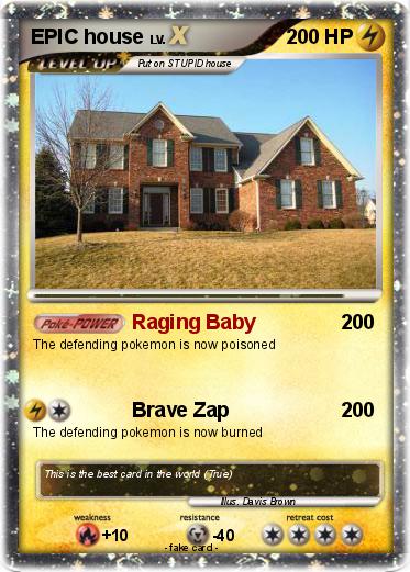 Pokemon EPIC house