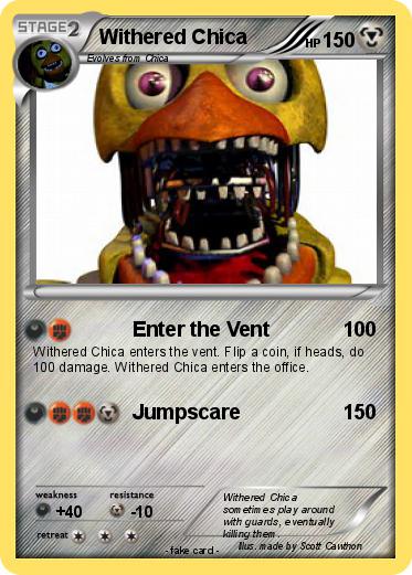 Pokemon Withered Chica