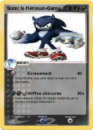 Pokemon Sonic le Hérisson-Garou