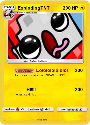 Pokemon ExplodingTNT