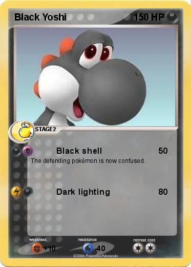 Pokemon Black Yoshi