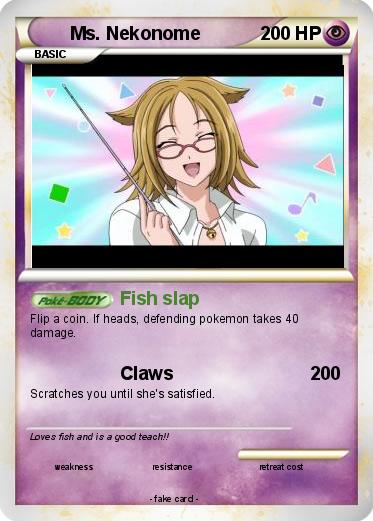 Pokemon Ms. Nekonome