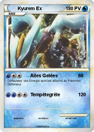 Pokemon Kyurem Ex