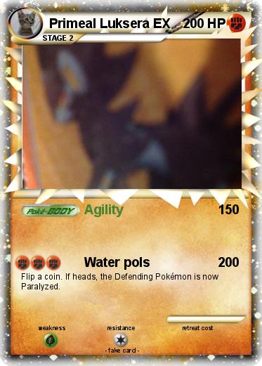 Pokemon Primeal Luksera EX