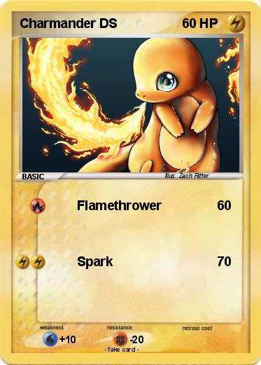 Pokemon Charmander DS