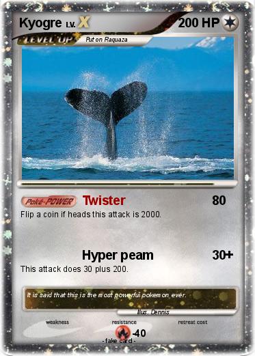 Pokemon Kyogre
