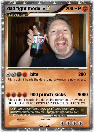 Pokemon dad fight mode