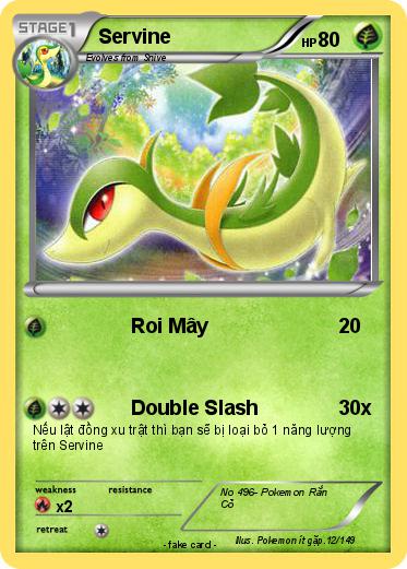 Pokemon Servine