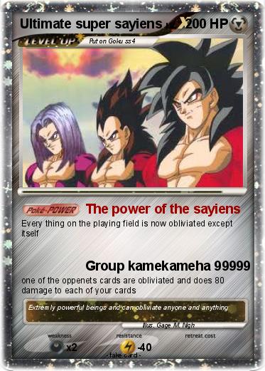 Pokemon Ultimate super sayiens