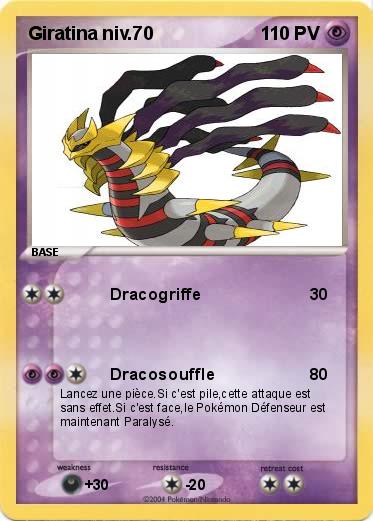 Pokemon Giratina niv.70