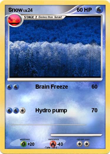 Pokemon Snow