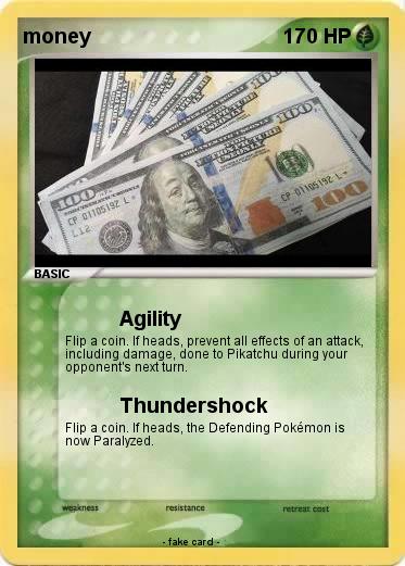 Pokemon money
