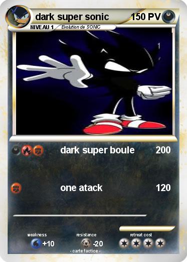 Pokemon dark super sonic