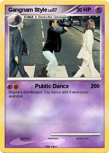 Pokemon Gangnam Style
