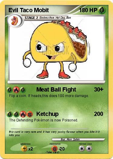 Pokemon Evil Taco Mobit