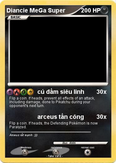 Pokemon Diancie MeGa Super