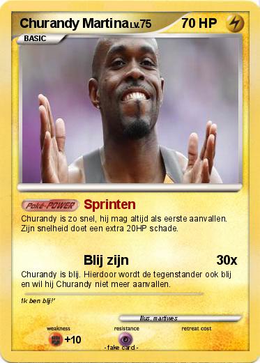 Pokemon Churandy Martina