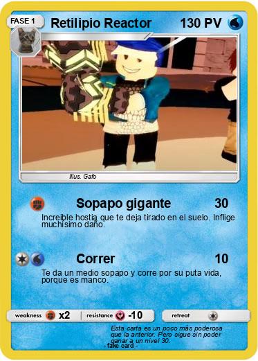 Pokemon Retilipio Reactor