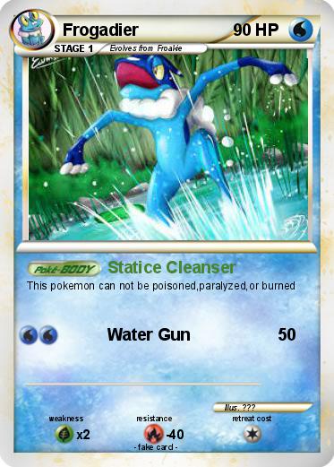 Pokemon Frogadier