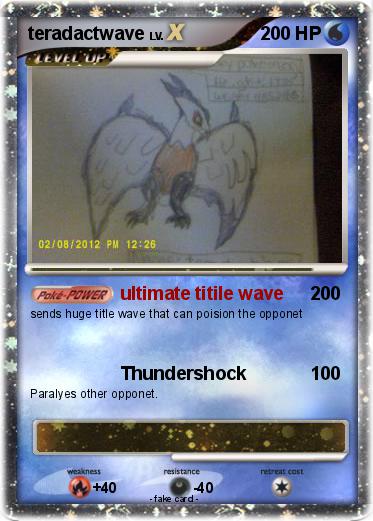 Pokemon teradactwave