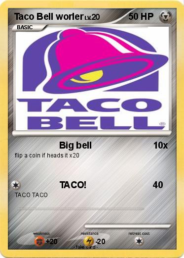 Pokemon Taco Bell worler