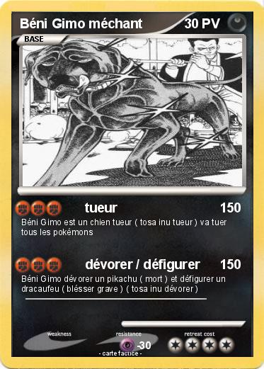 Pokemon Béni Gimo méchant
