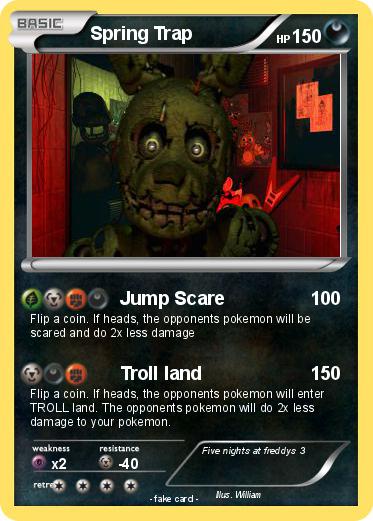 Pokemon Spring Trap