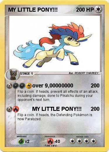 Pokemon MY LITTLE PONY!!!