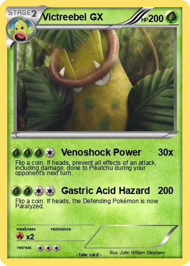 Pokemon Victreebel GX