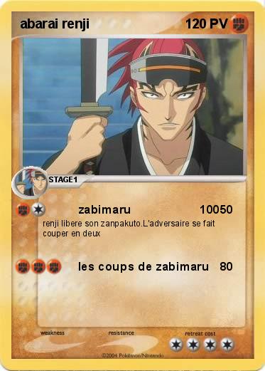Pokemon abarai renji