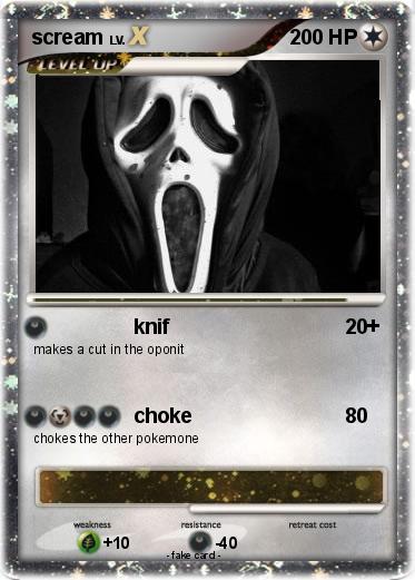 Pokemon scream