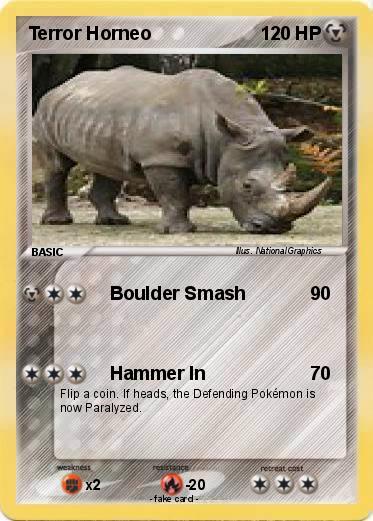 Pokemon Terror Horneo