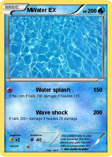 Pokemon MWater EX