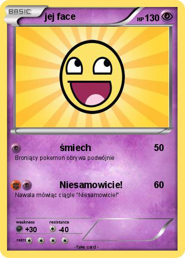 Pokemon jej face