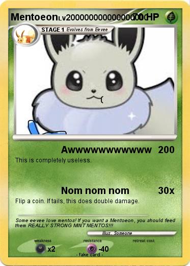 Pokemon Mentoeon