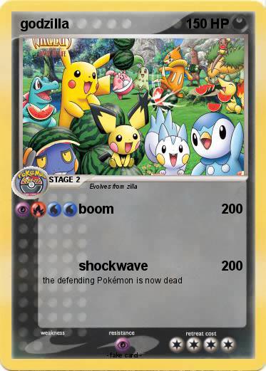 Pokemon godzilla