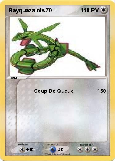 Pokemon Rayquaza niv.79