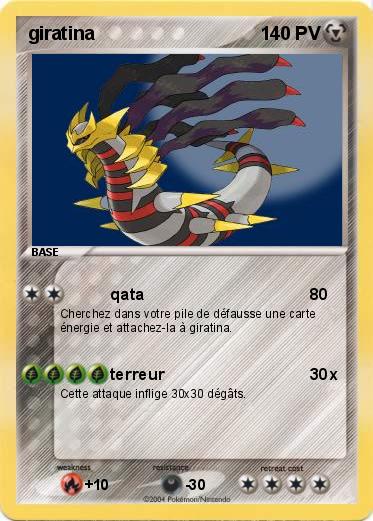 Pokemon giratina                          