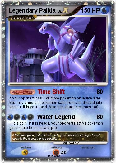 Pokemon Legendary Palkia
