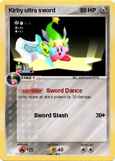 Pokemon Kirby ultra sword