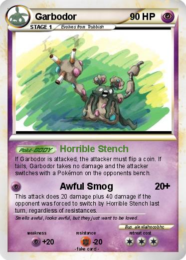 Pokemon Garbodor