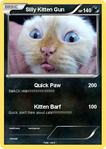 Pokemon Silly Kitten Gun